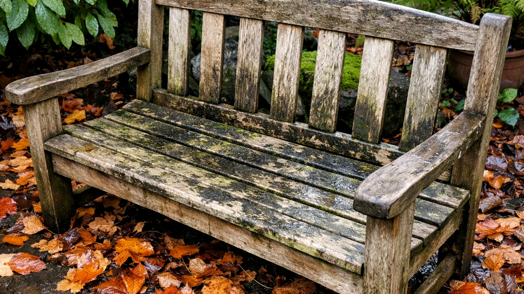 Panchina da esterno"